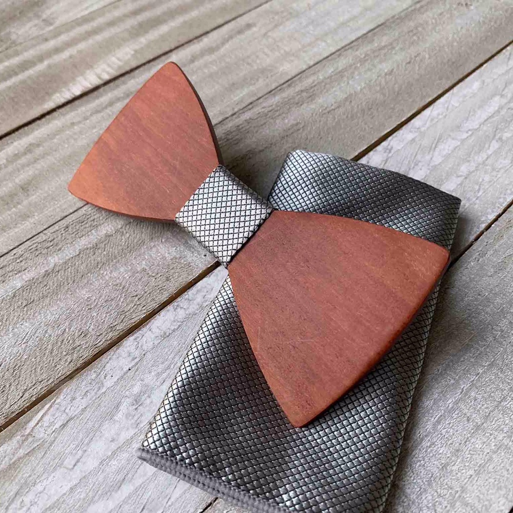 Men's Wooden Bow Tie